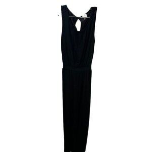 Cupio Jumpsuit Scoop‎ Neck Belted Keyhole Back Small